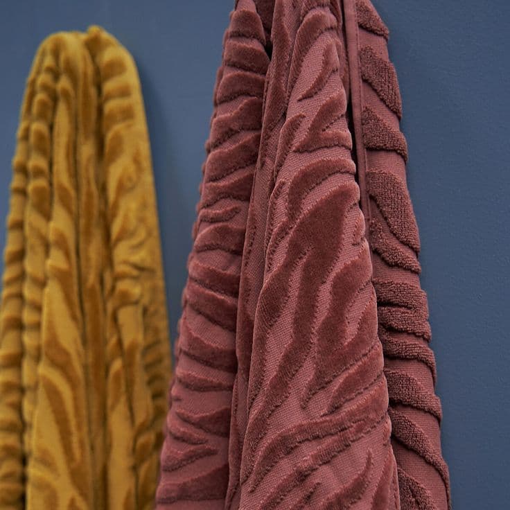 Hotel-grade white terry towel for hospitality use