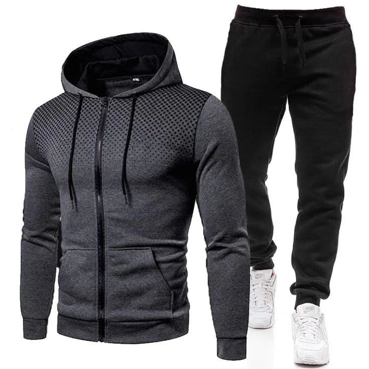 Custom men's tracksuit set for active lifestyle